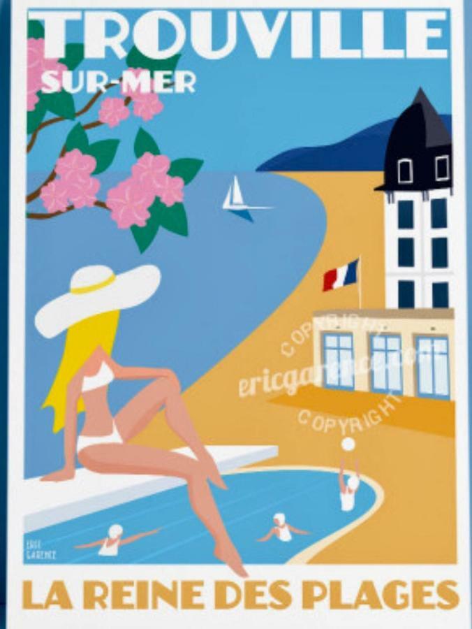 Villa Cote-Fleurie Trouville-sur-Mer Εξωτερικό φωτογραφία